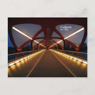 Peace Bridge Interior Postcard