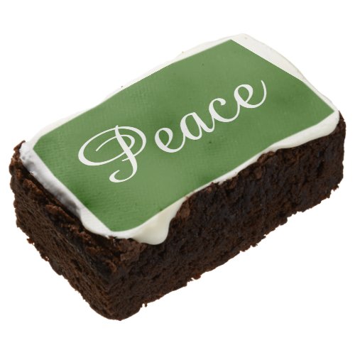 Peace Brownie