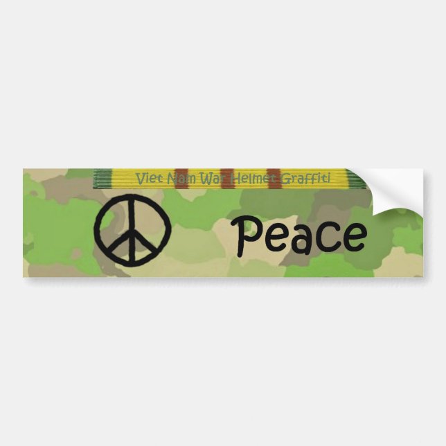 Peace Bumper Sticker (Front)