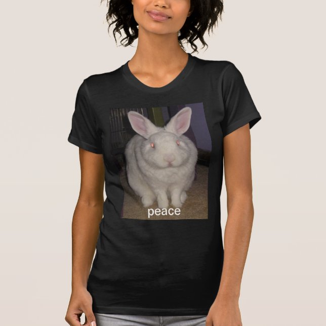 peace bunny T-Shirt (Front)