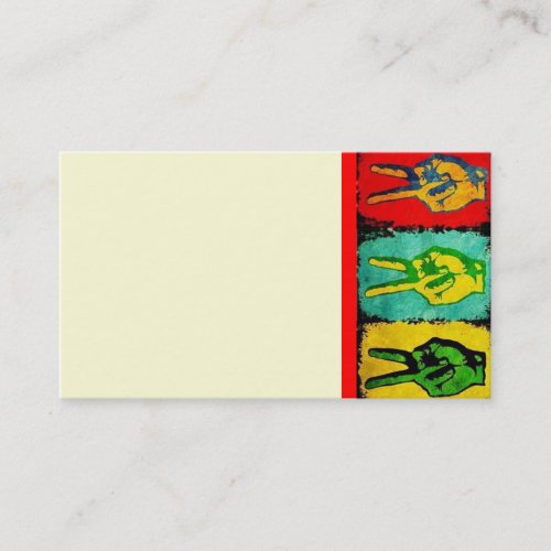 Peace Business Card