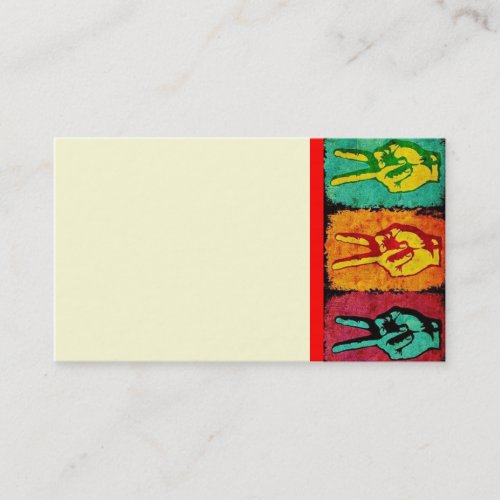 Peace Business Card