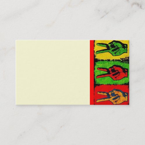 Peace Business Card