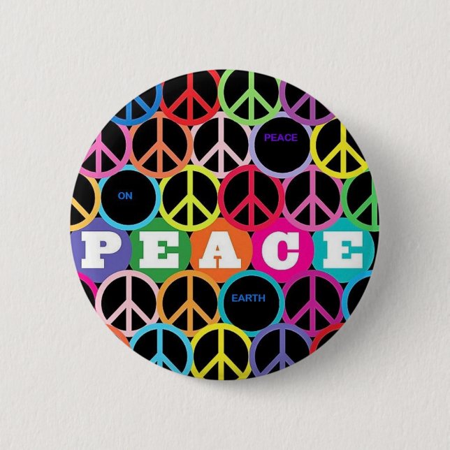 peace button (Front)