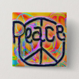 peace button
