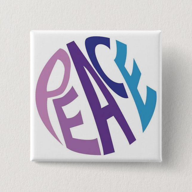 PEACE  BUTTON (Front)