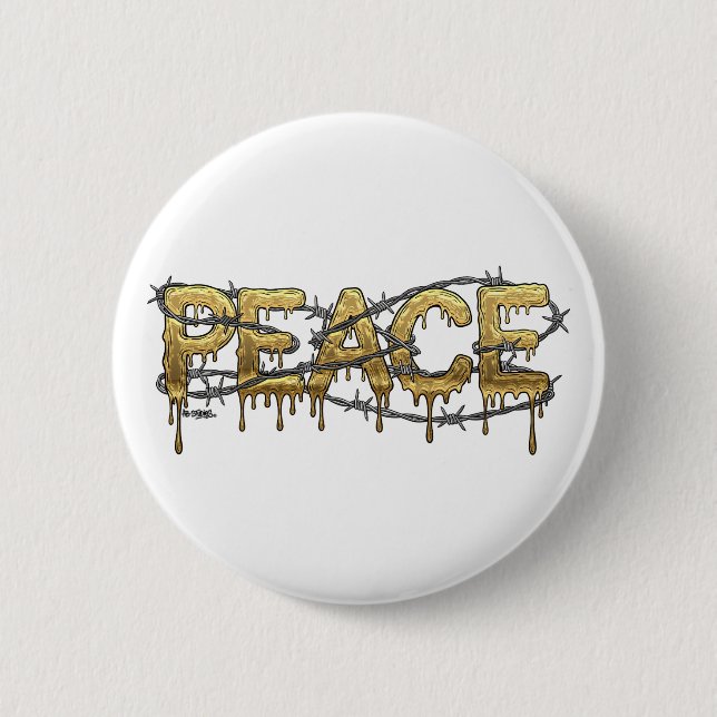 Peace Button (Front)