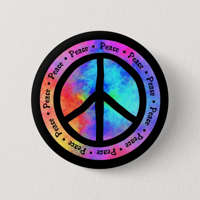 Peace Button (Front)