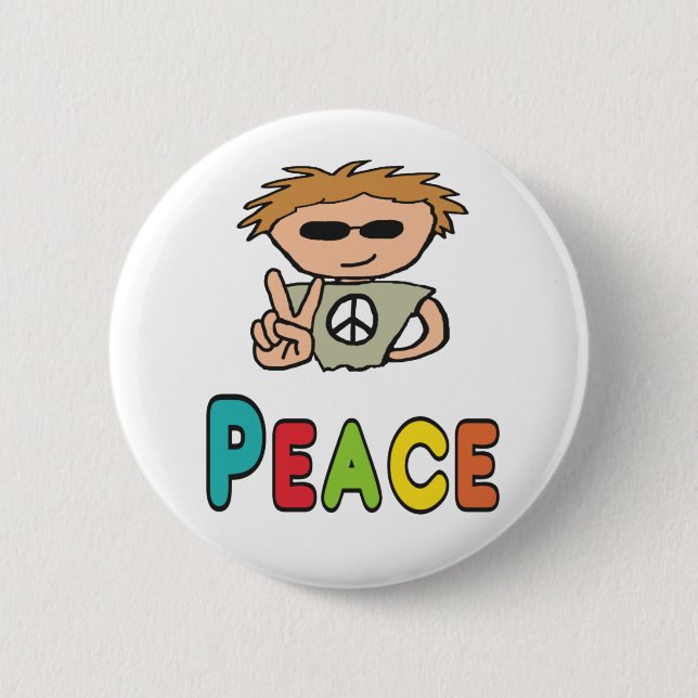 Peace Button (Front)