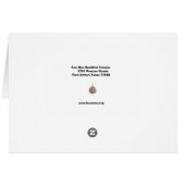Peace Card (Back Horizontal)