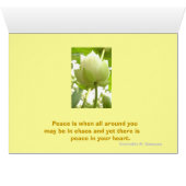 Peace Card (Inside Horizontal (Bottom))