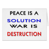 Peace Cards (Front Horizontal)