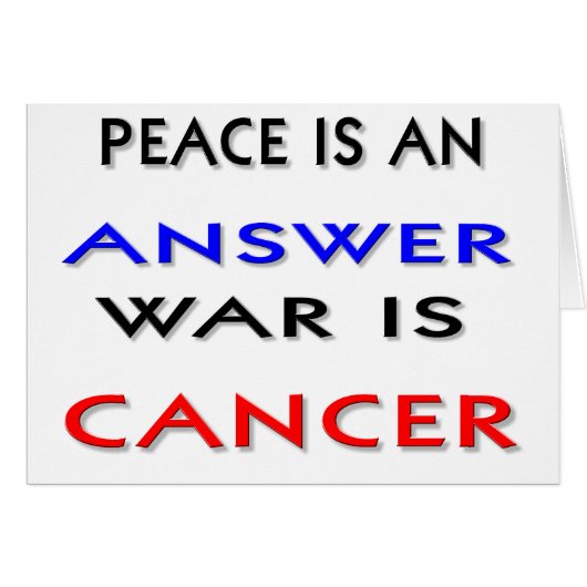 Peace Cards (Front Horizontal)