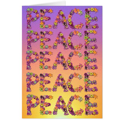 Peace Cards (Front)
