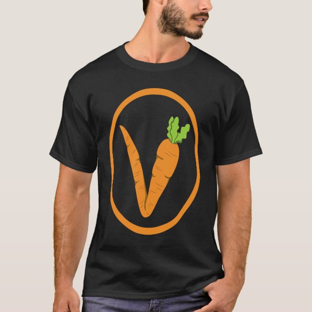 Peace Carrot T-Shirt (Front)