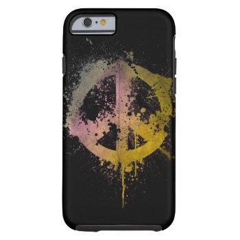 Peace! Tough Iphone 6 Case by ZachAttackDesign at Zazzle