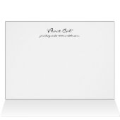 Peace Cat with Flowers Cards (Inside Horizontal (Top))