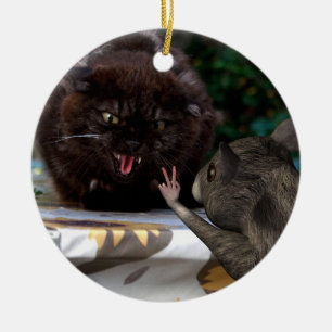 Peace ! ceramic ornament