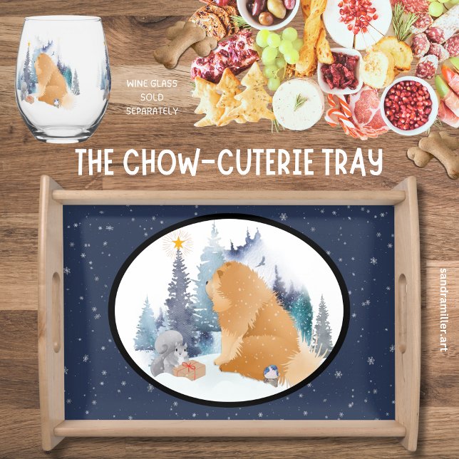 PEACE  Chow holiday  Serving Tray (Creator Uploaded)