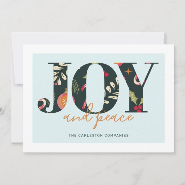 Peace Christmas Card (Front)