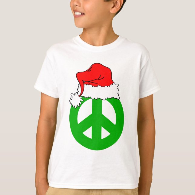 Peace Christmas T-Shirt (Front)