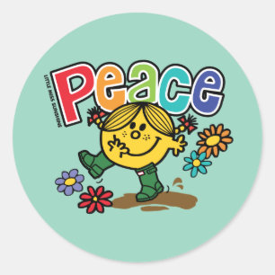 Peace Classic Round Sticker