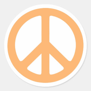 Peace Classic Round Sticker