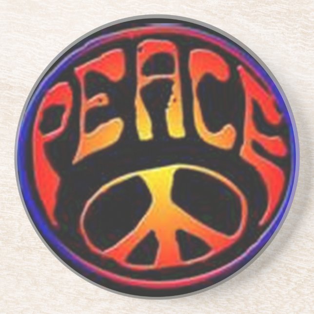 Peace Co Drink Coaster (Front)