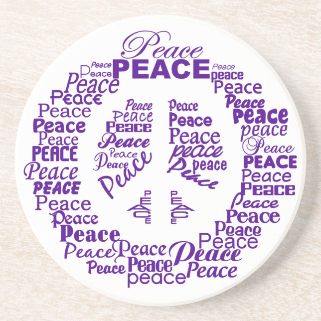 Peace coaster (Front)