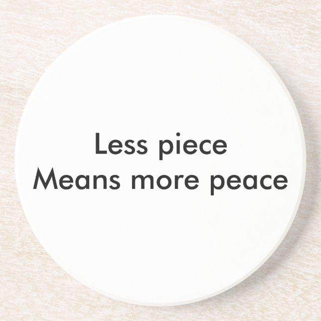 peace coaster (Front)