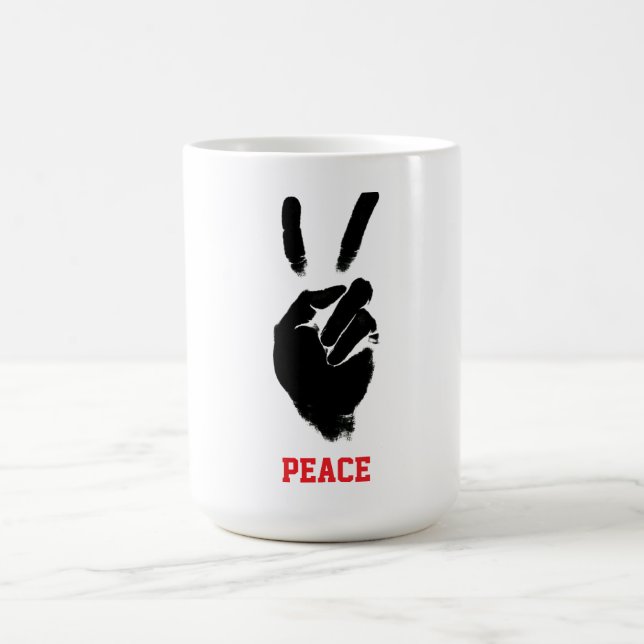 Peace Coffee Mug (Center)