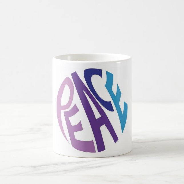 PEACE  COLOR MORPH MUG  (Center)