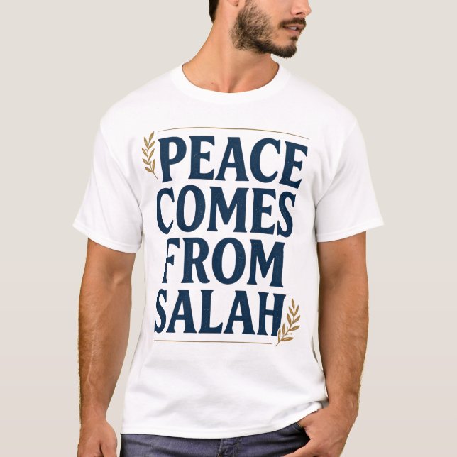 Peace Comes From Salah Vintage Tee (Front)