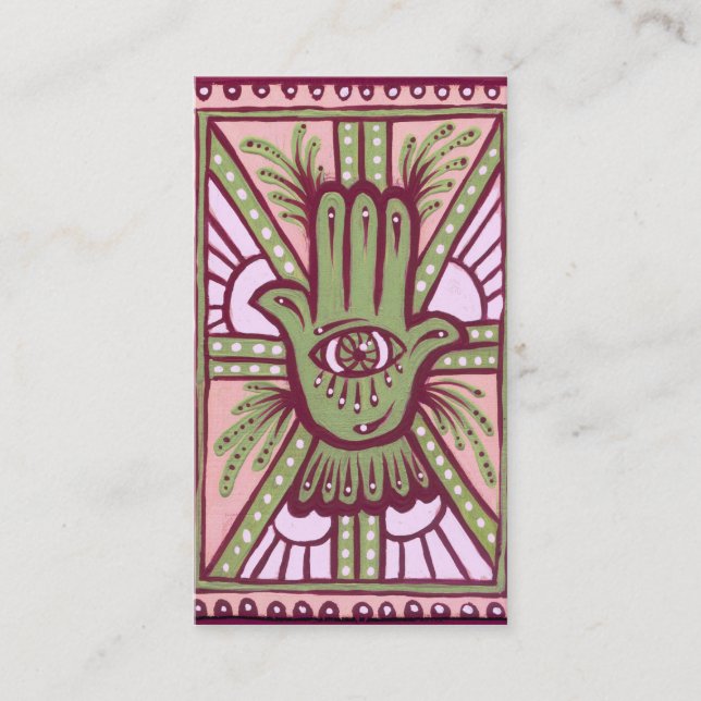 Peace & Contentment Business Card (Front)