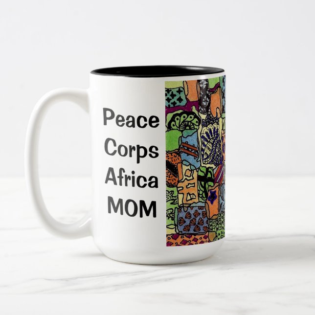 Peace Corps Africa Mom Mug (Left)