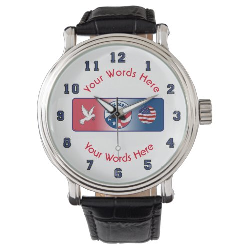 Peace Corps Dove Custom Watch