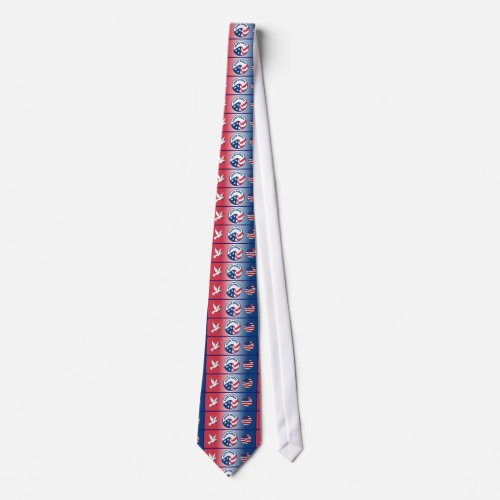 Peace Corps Dove Shield Tie