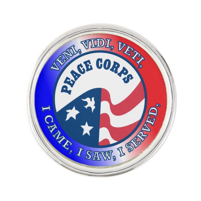 Peace Corps Lapel Pin (Front)