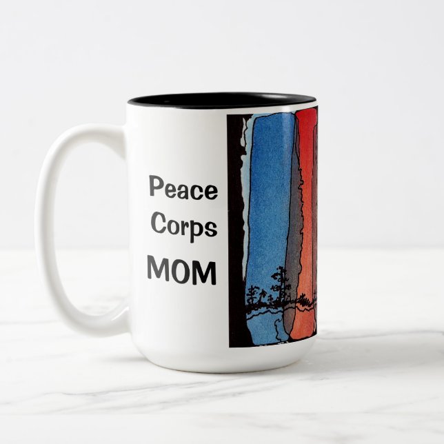 Peace Corps Mom Mug (Left)