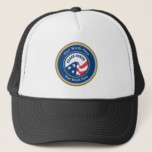 Peace Corps Universal Rope Shield Trucker Hat