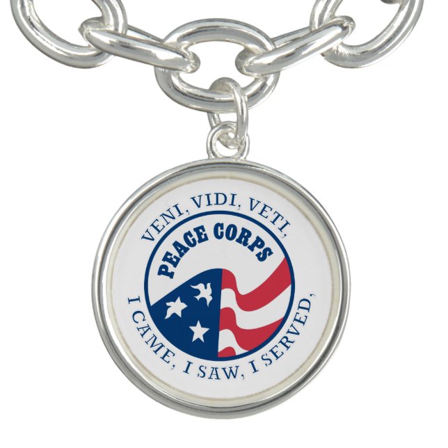 Peace Corps VVV Shield Bracelet (Design)