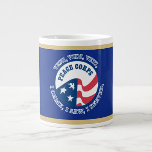 Peace Corps VVV Shield Large Coffee Mug