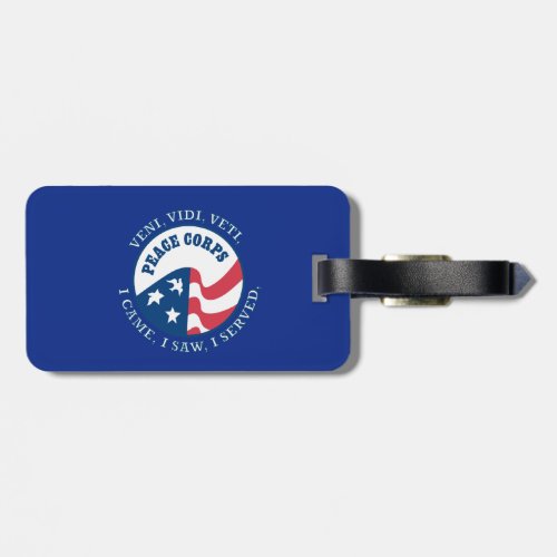 Peace Corps VVV Shield Luggage Tag