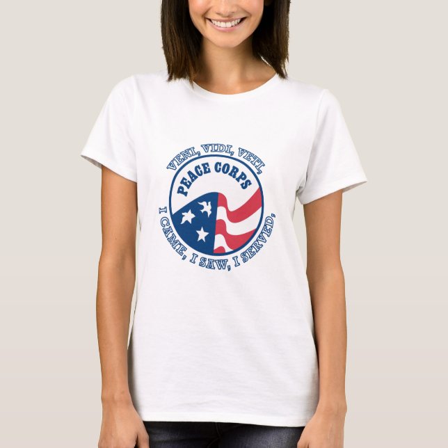 Peace Corps VVV Shield T-Shirt (Front)
