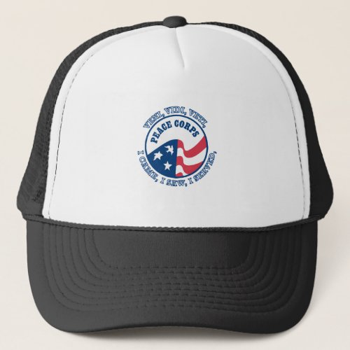 Peace Corps VVV Shield Trucker Hat