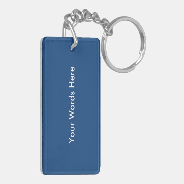 Peace Corps VVV Universal Shield Keychain (Back Left)
