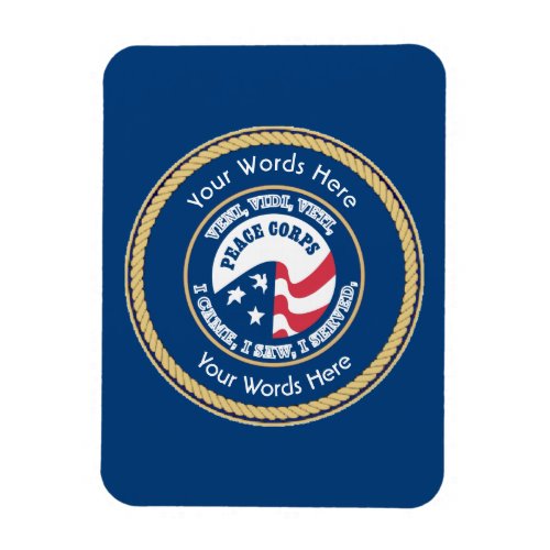 Peace Corps VVV Universal Shield Magnet