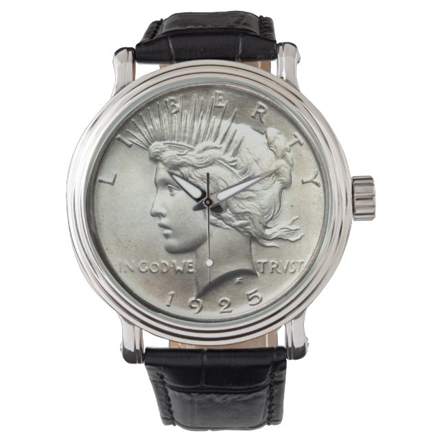 Peace Dollar Watch (Front)