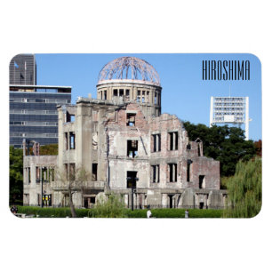 peace dome hiroshima magnet