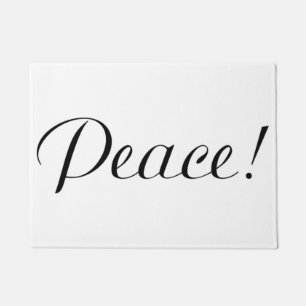 PEACE DOORMAT